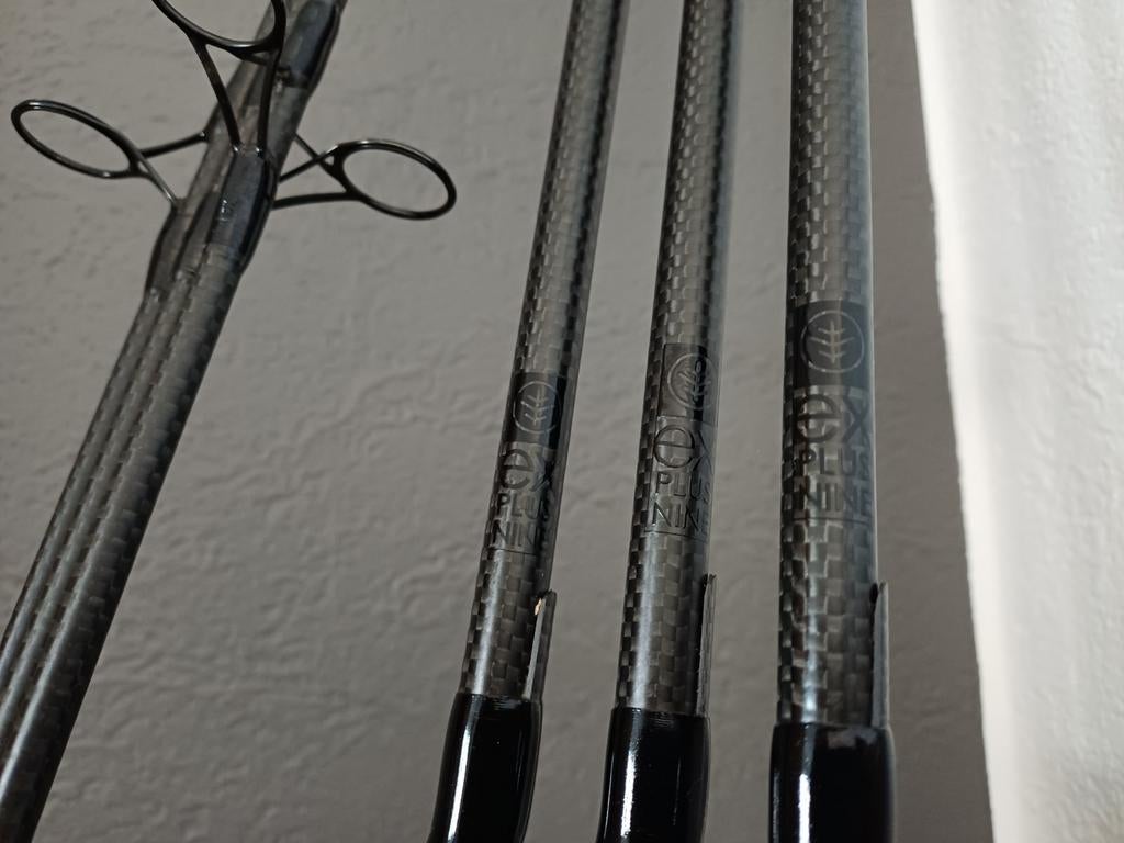 3x Wychwood EX Plus 9ft - 2,75lb in Cult rod sleeves, Ophalen of Verzenden