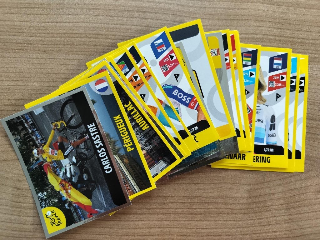 Panini Tour de France, Ophalen of Verzenden, Nieuw, Meerdere stickers