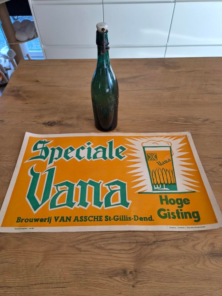 Oude brouwerij spullen, Verzamelen, Biermerken, Ophalen