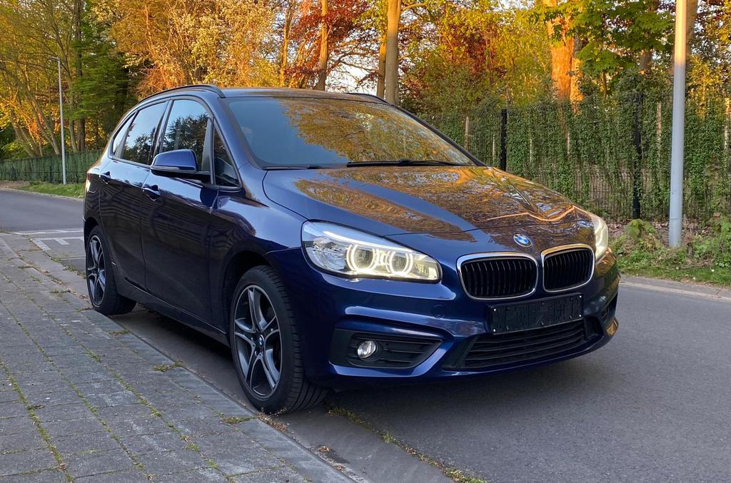 BMW 218 active tourer, Euro 6, Blauw, 2 Reeks Active Tourer, 5 zetels