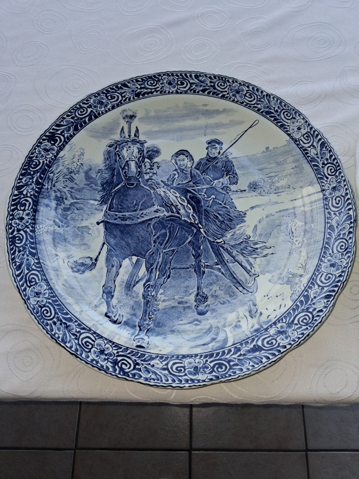 delft borden, Ophalen