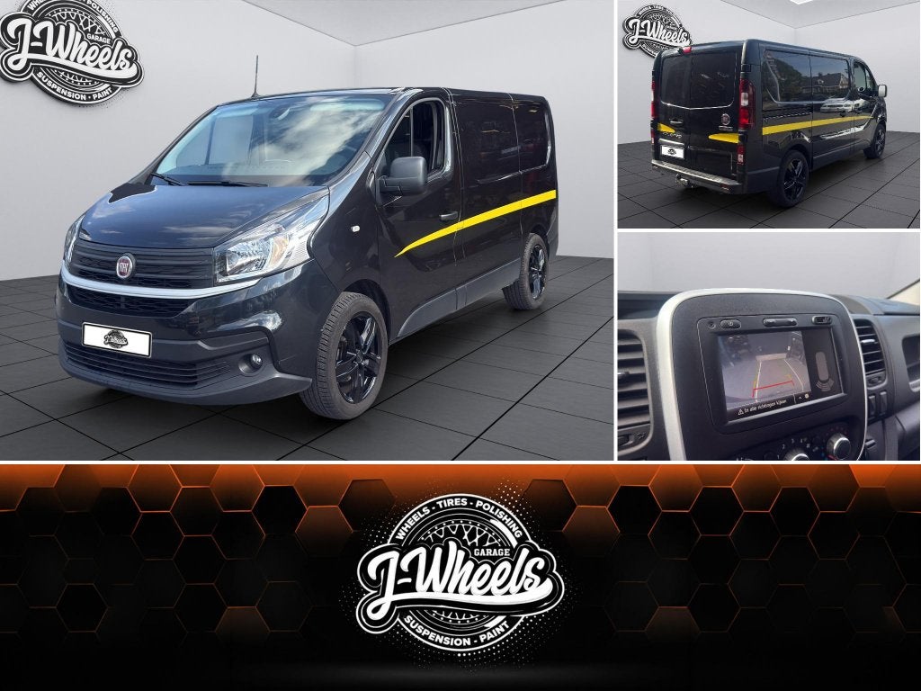 Fiat talento 2020 lichte vracht camera pdc navi, Stof, 4 cilinders, 2000 kg, Zwart