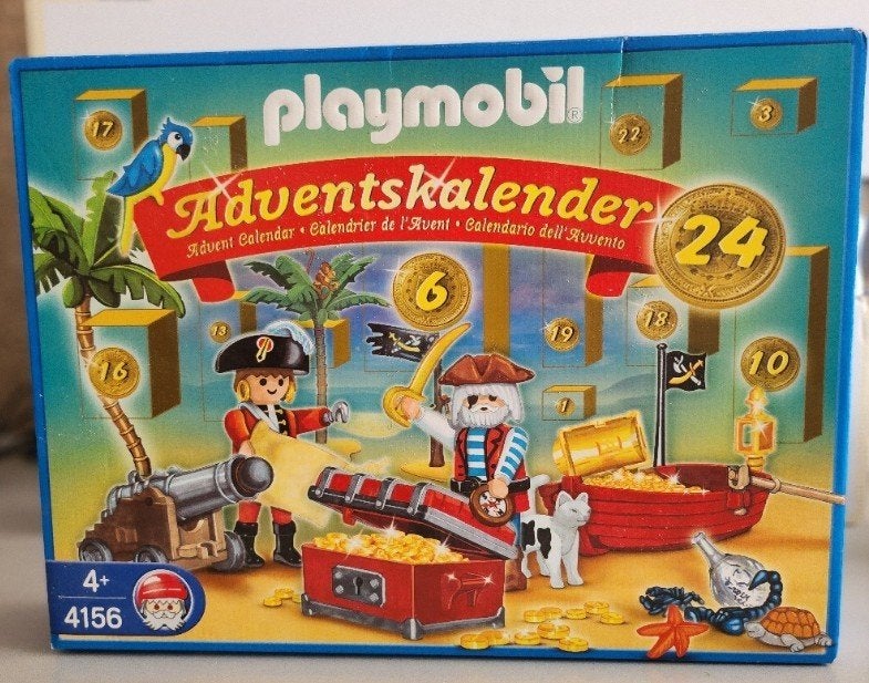 Playmobil Adventskalender thema piraten 4156, Kinderen en Baby's, Ophalen of Verzenden