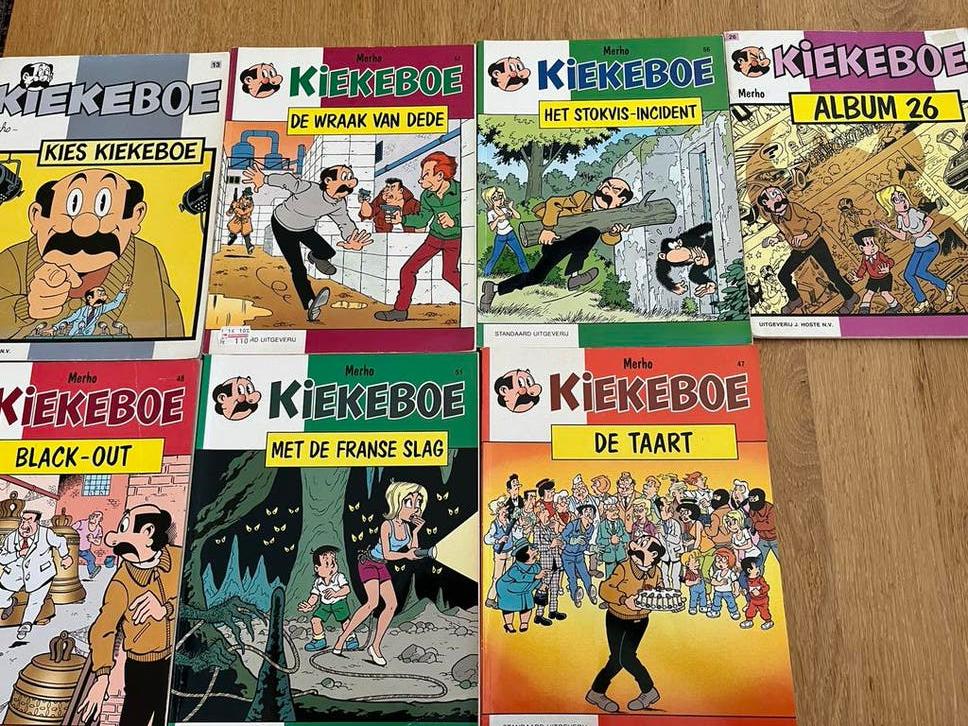 Kiekeboe strips, Boeken, Ophalen of Verzenden, Zo goed als nieuw