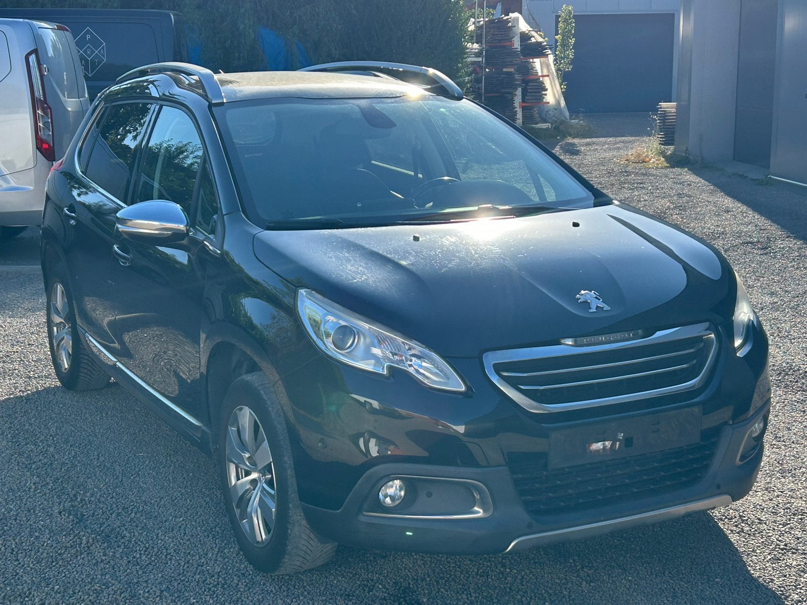 Peugeot 2008, Auto's, Peugeot, Zwart, Zwart, Bedrijf, Handgeschakeld