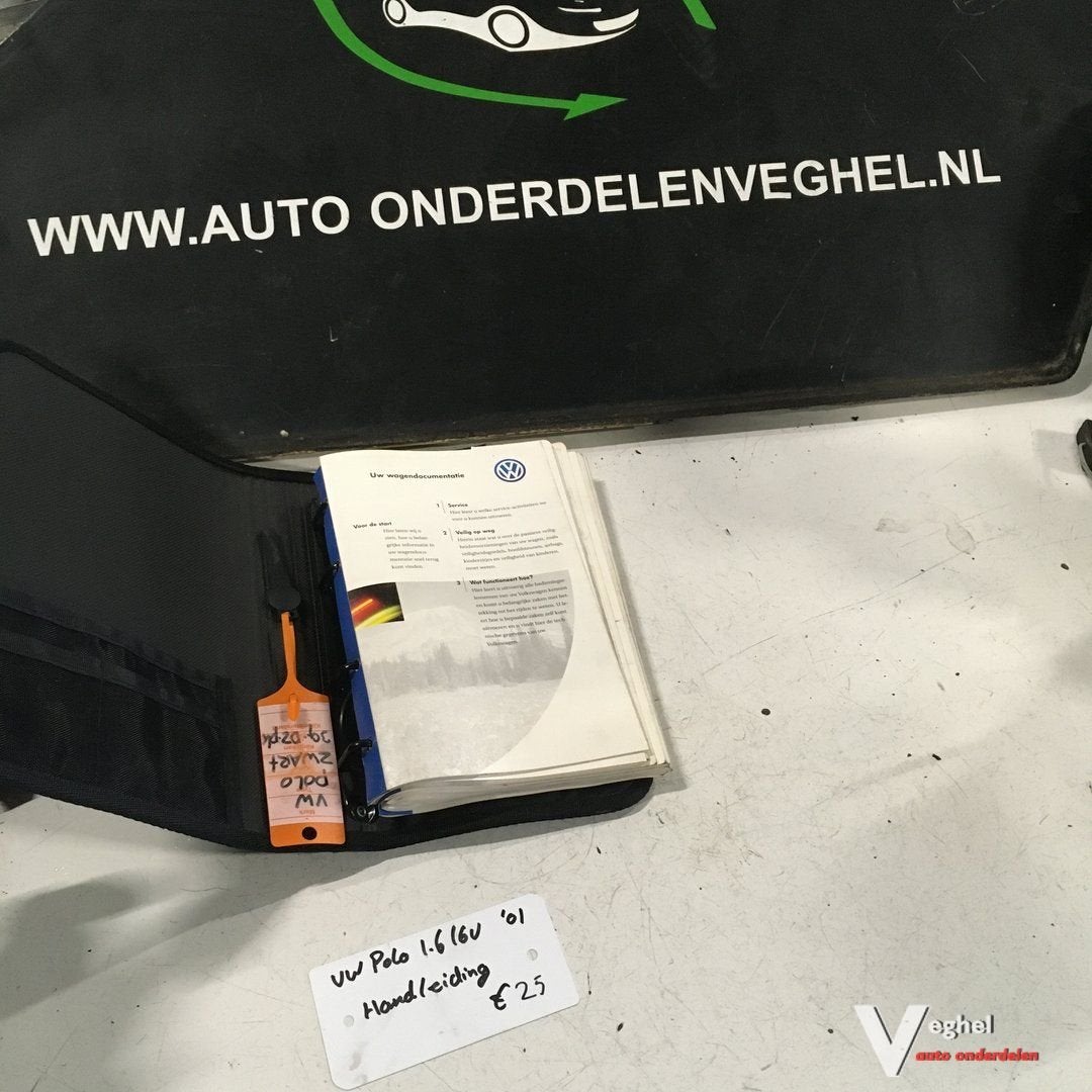 Vw Polo 1.6 16v gti 2001   Instruktieboekje, Enlèvement ou Envoi