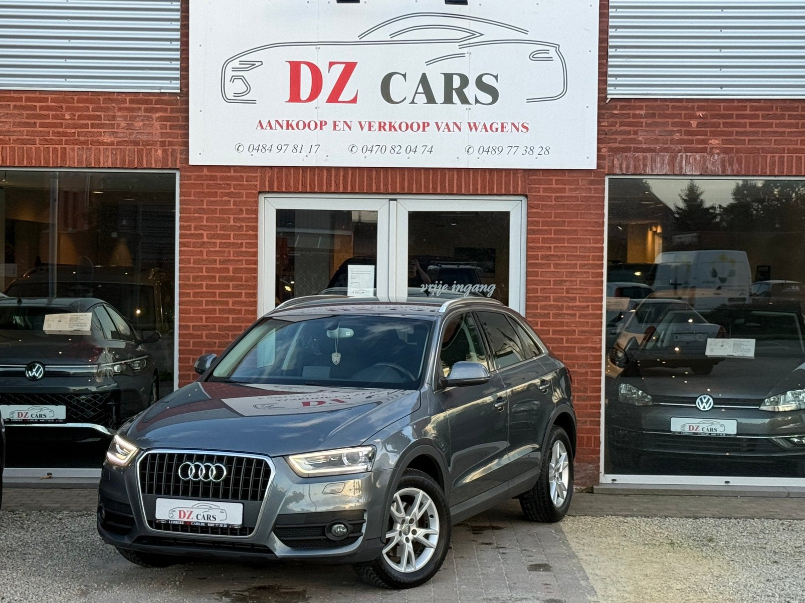 AUDI Q3 2.0TDI 136PK |NAVI | DIGITALE AIRCO |CRUISE CONTROL, Auto's, Euro 5, Stof, Zwart, https://public.car-pass.be/vhr/95bde929-9931-437e-b2bc-da08b40a05d5