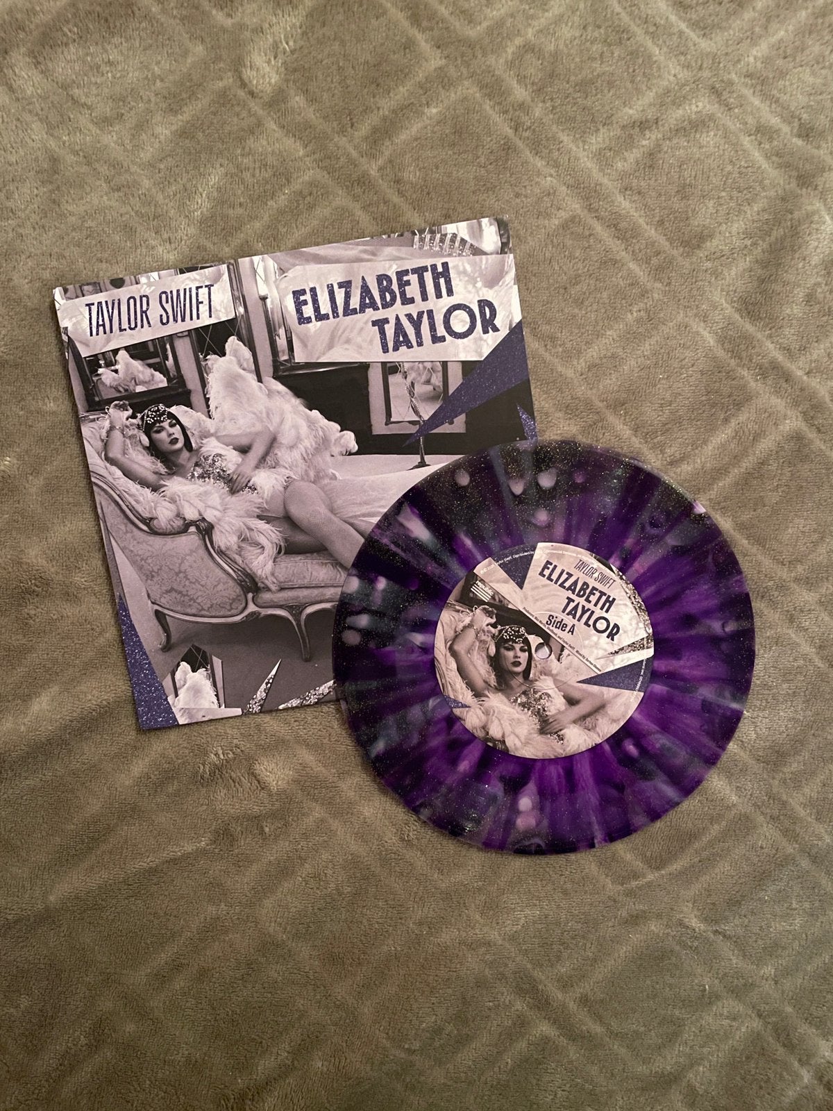 Excl. 7’’ Elizabeth Taylor RSD vinyl Taylor Swift, Vinyle coloré, Enlèvement ou Envoi, Pop, 7 inch