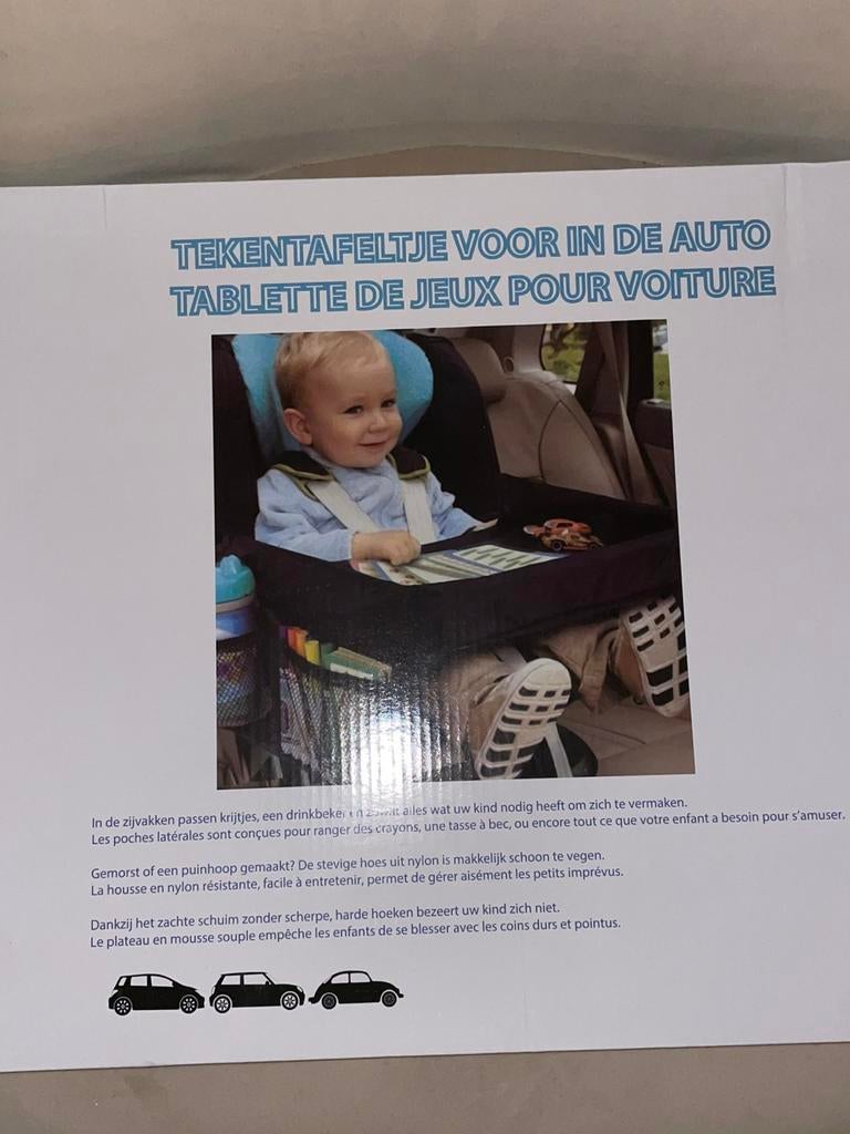Tekentafeltje voor in de auto, Kinderen en Baby's, Autostoeltjes, Ophalen, Nieuw
