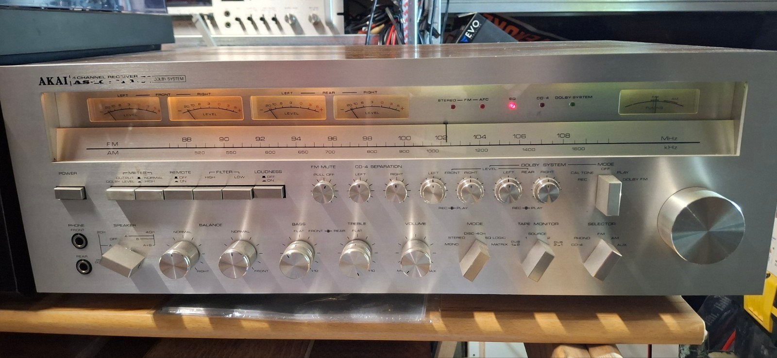 Akai AS 1080 DB, TV, Hi-fi & Vidéo, Amplificateurs & Ampli-syntoniseurs, Enlèvement