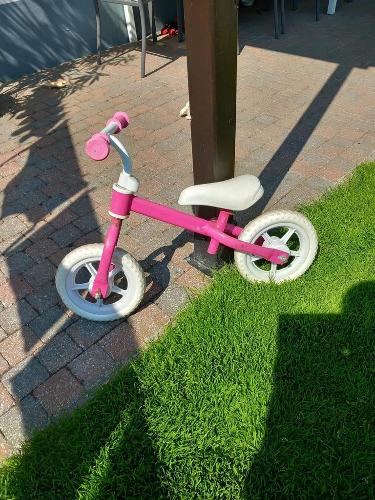 Loopfietsje, Ophalen