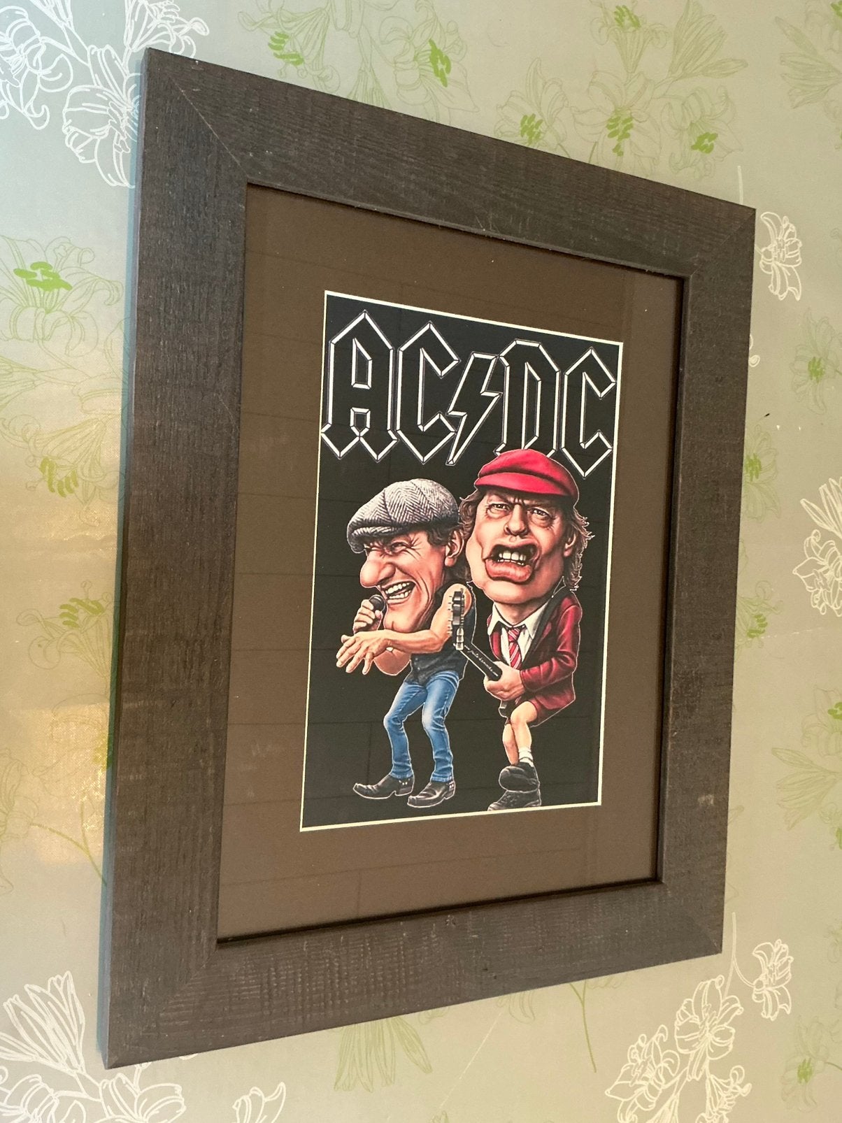 Cadre décoratif AC/DC 2, Collections, Enlèvement ou Envoi, Comme neuf