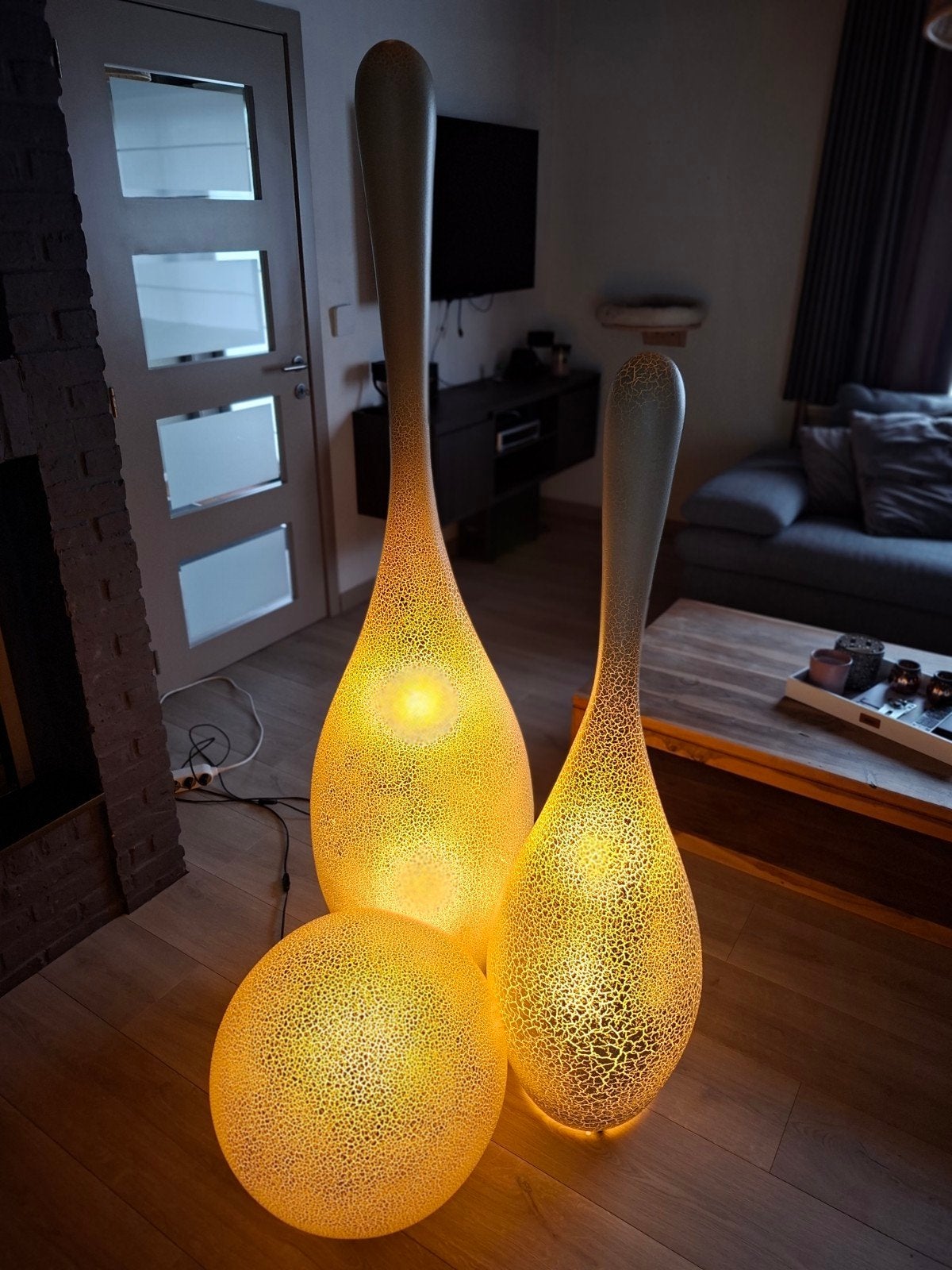 Lampenset T&T Design, Ophalen