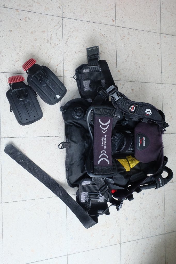 Gilet stabilisateur, Sports nautiques & Bateaux, Plongée, Enlèvement, Utilisé, Gilet de stabilisation