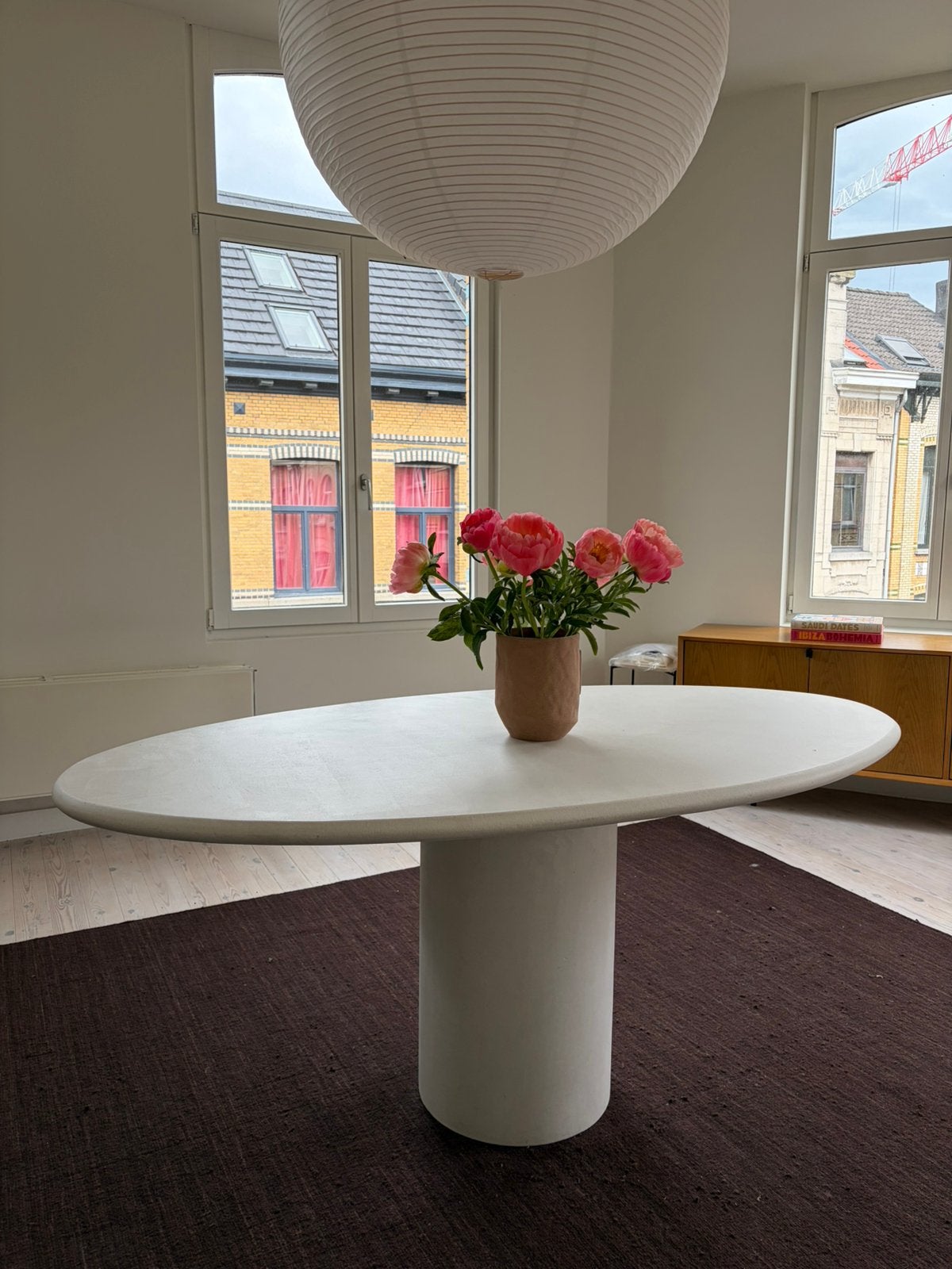ovale Mortex eettafel, Enlèvement, Comme neuf