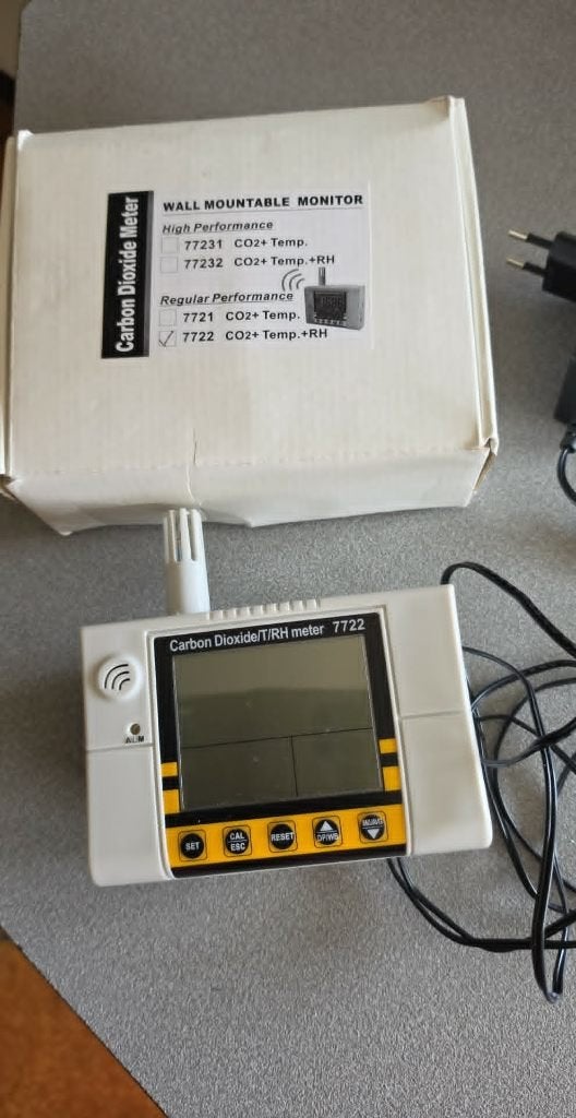 carbon dioxide meter co 2 meter, Ophalen of Verzenden, Nieuw