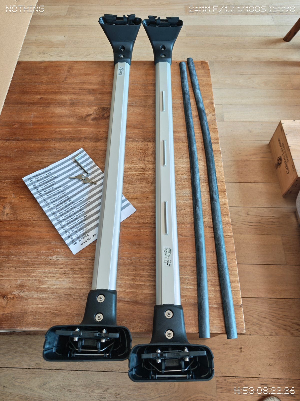 Barre de toit pour Opel Zafira, Enlèvement, Neuf