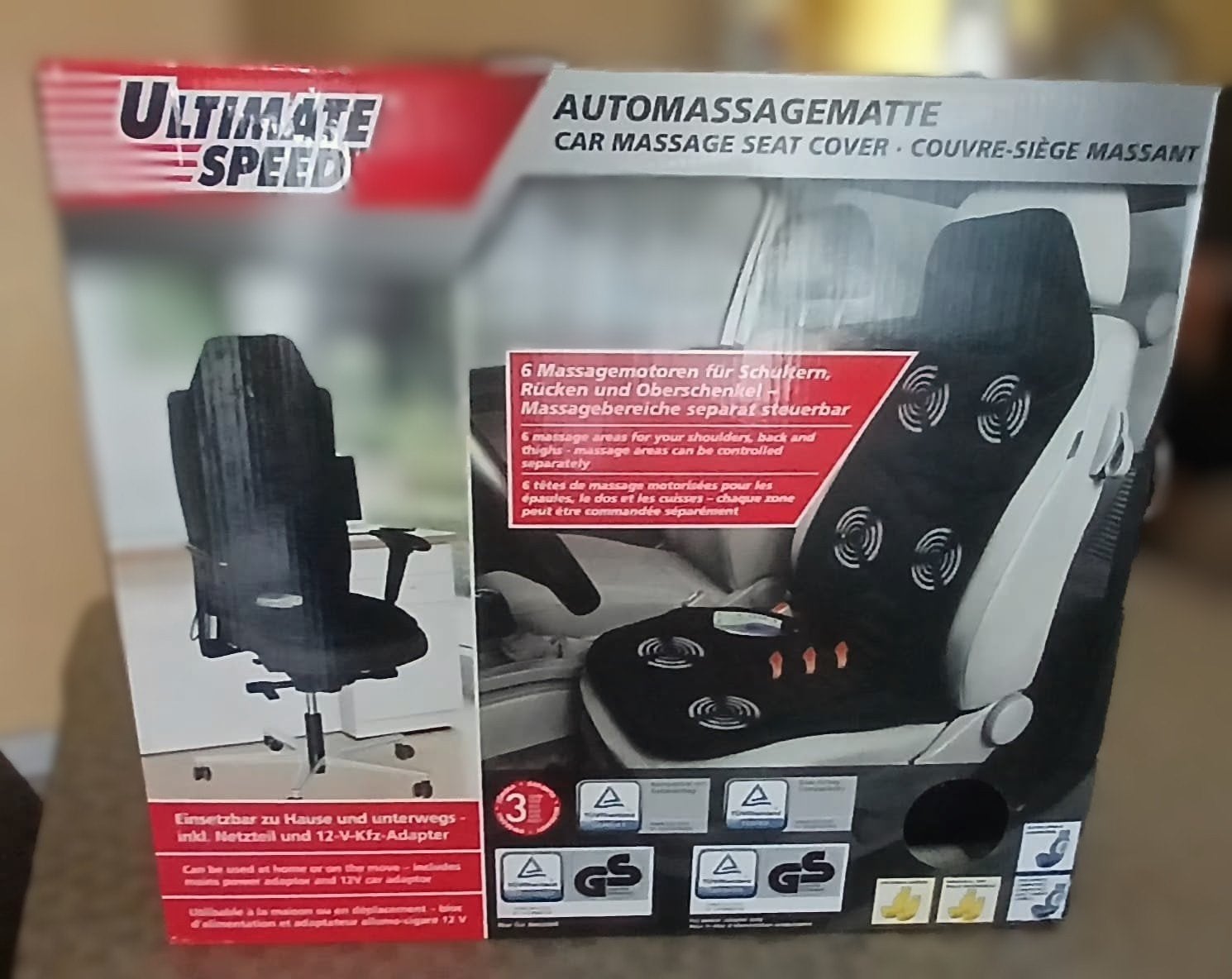 Massage mat nieuwstaat voor auto of thuis spotprijs, Ophalen of Verzenden