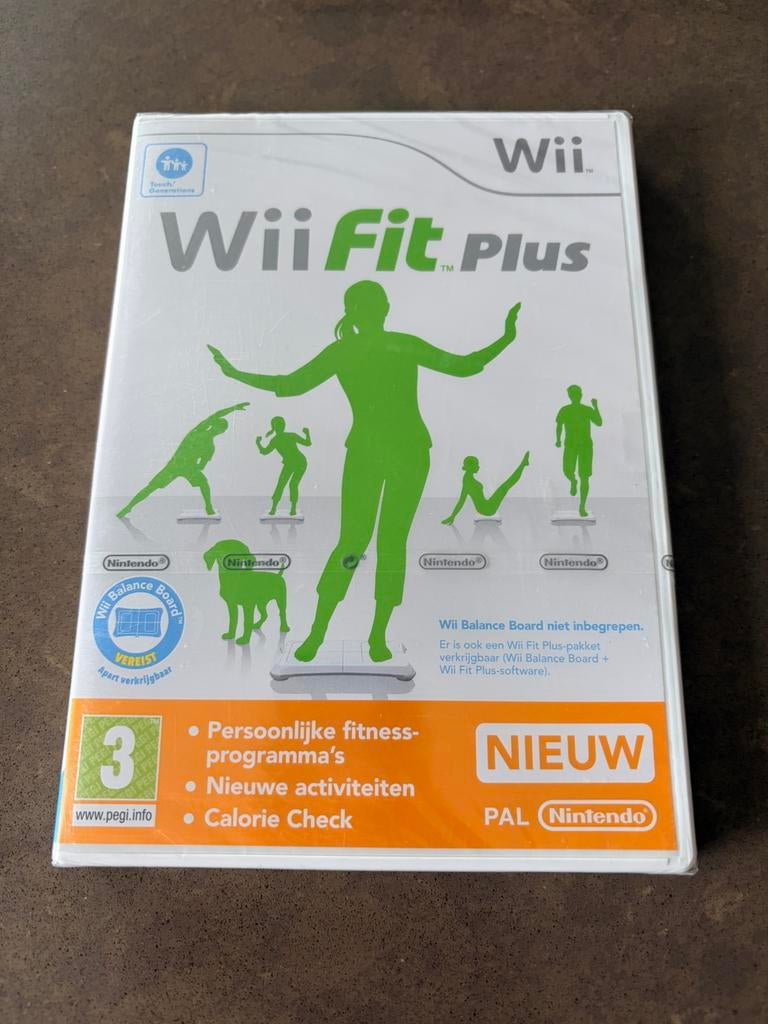 Nintendo Wii Fit Plus (sealed), Ophalen of Verzenden, Sport, Vanaf 7 jaar, 2 spelers