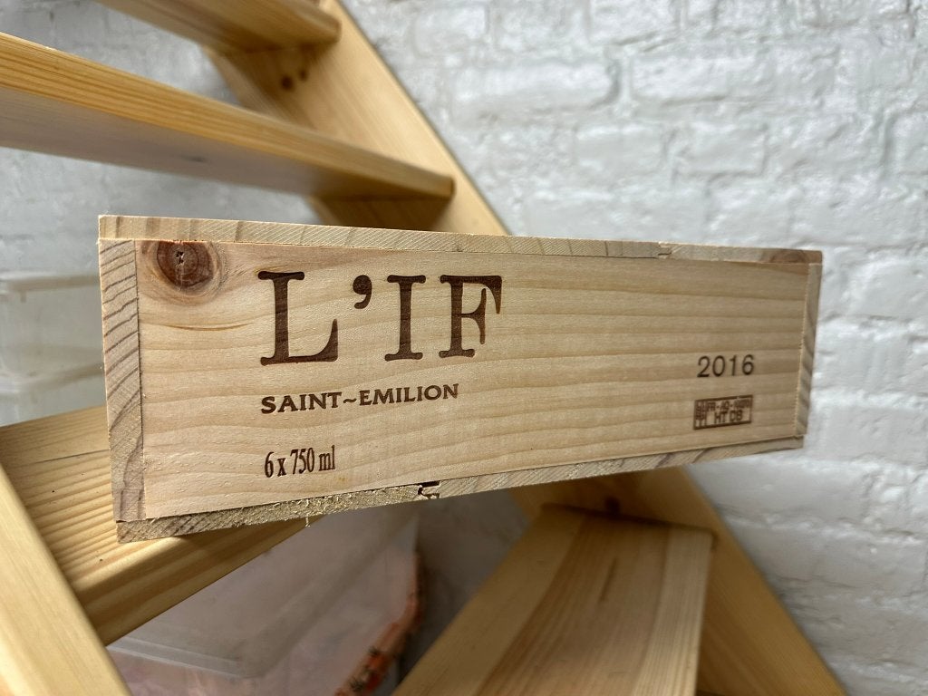 L' If - Saint-Emilion 2016 CBO 6x75cl, Collections, Neuf, Enlèvement ou Envoi, Vin rouge, France