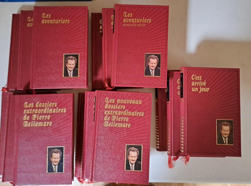 Lot 15  livres  de Pierre Bellemare, Livres, Enlèvement, Utilisé