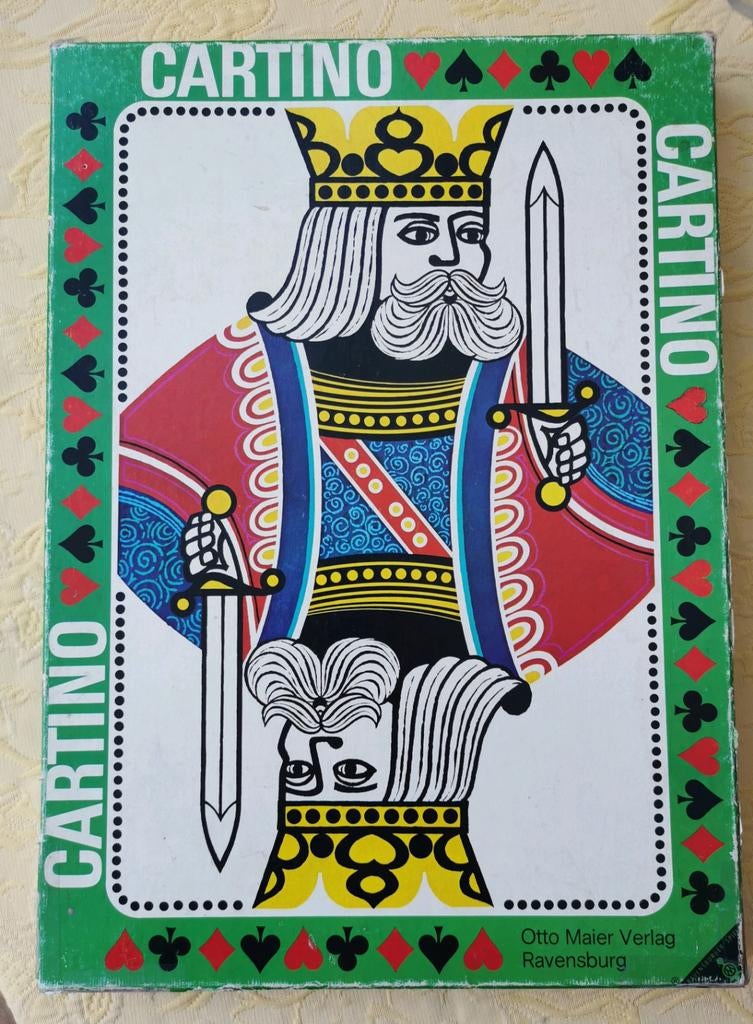 Vintage bordspel Cartino Ravensburger gezelschapsspel, Hobby en Vrije tijd, Ophalen of Verzenden, Gebruikt, Ravensburger