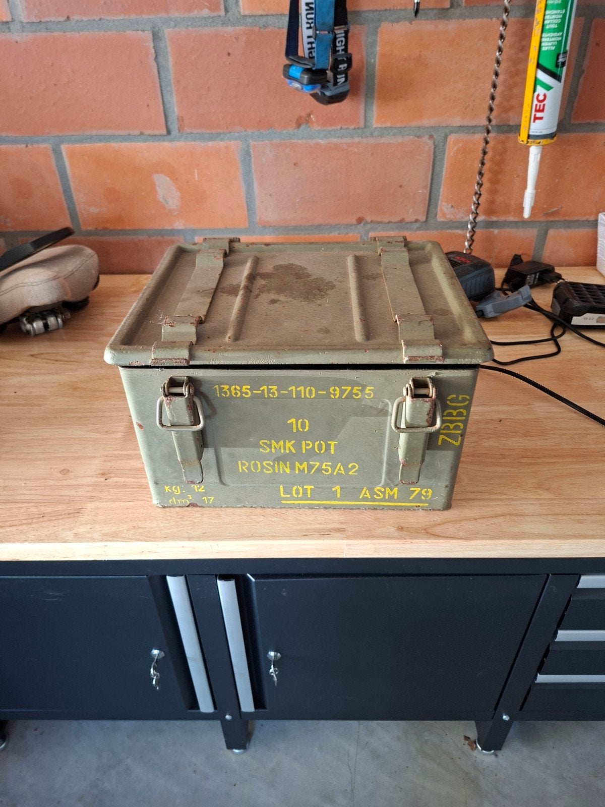 Legerkoffer, Verzamelen, Militaria | Algemeen, Ophalen