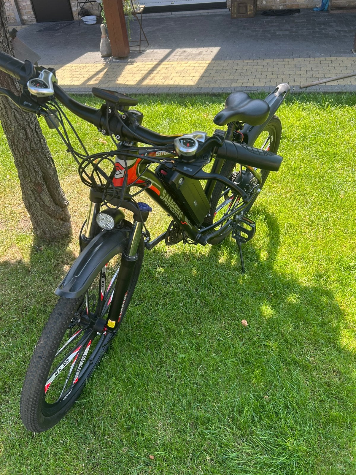 Samibike, Ophalen, Gebruikt