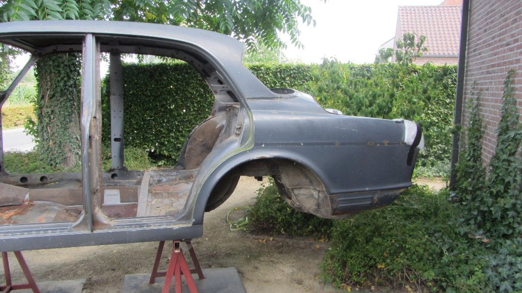 Volvo Amazon P120 chassis 216110   25/07/1966, Auto's, 4 deurs, Particulier, Volvo, Zilver of Grijs