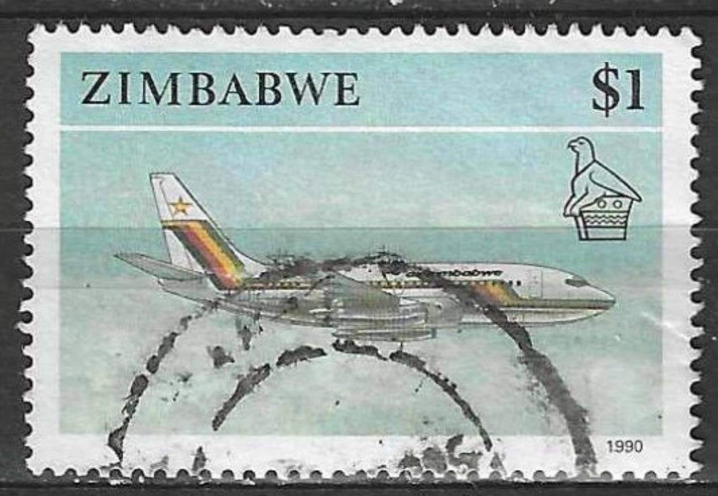Zimbabwe 1990 - Yvert 208 - La vie au Zimbabwe (ST), Envoi, Zimbabwe, Affranchi