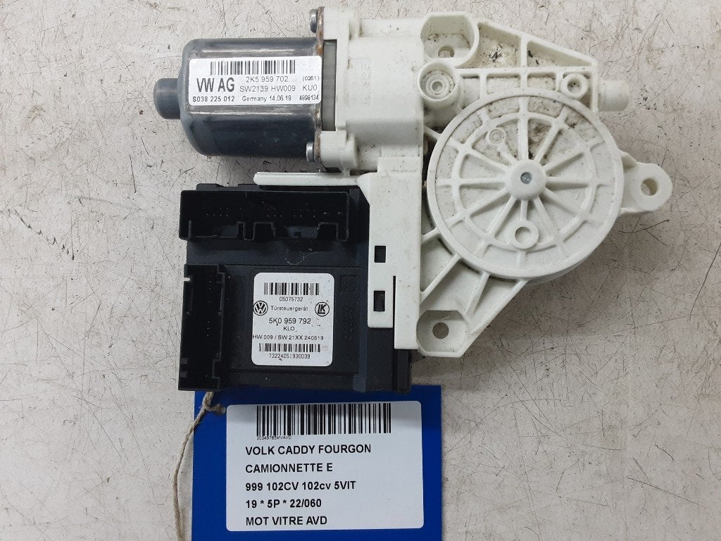 MOTOR RAAMMECHANIEK RECHTS VOOR Caddy IV (2K5959702), Gebruikt, Volkswagen, Volkswagen AG, Kundenbetreuung@volkswagen.de