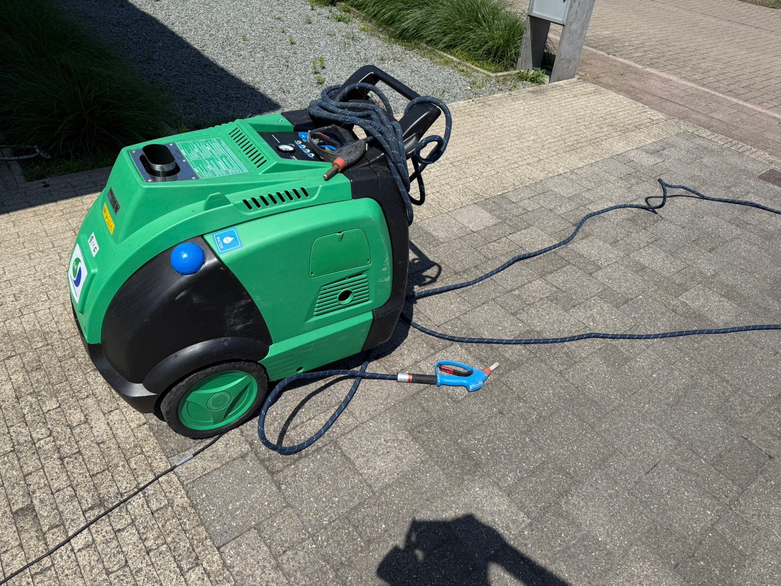 Optima steamer DMF, Ophalen, Zo goed als nieuw, Stoomreiniger