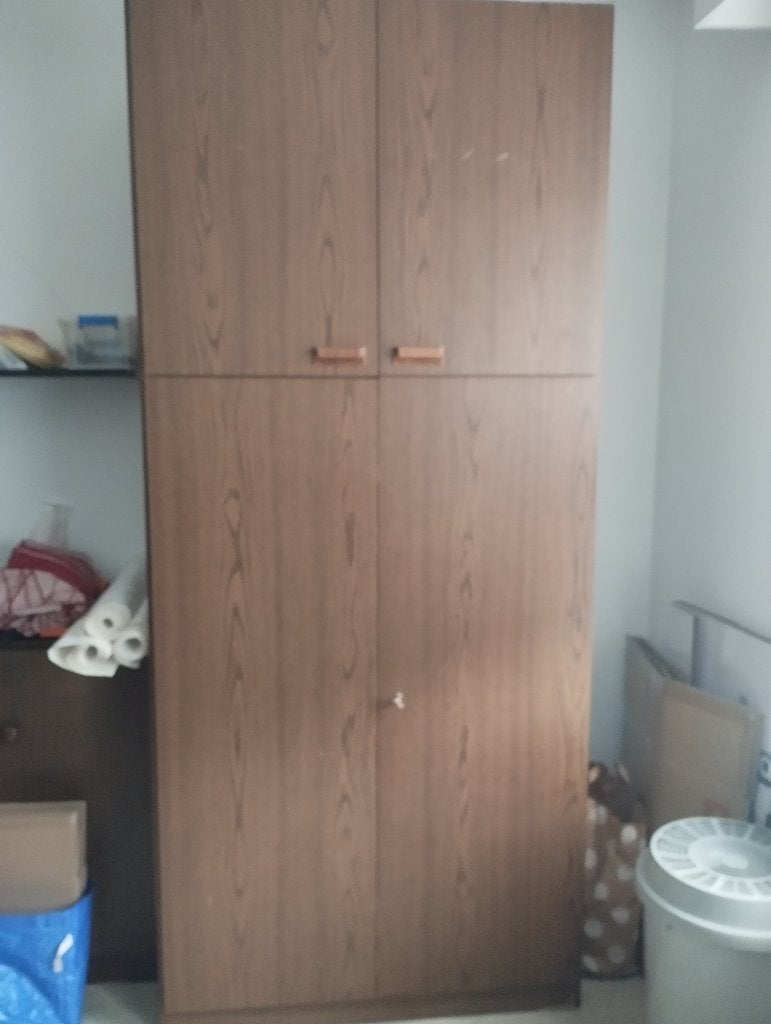 Kleerkast, Huis en Inrichting, Ophalen, Met plank(en), Gebruikt, 200 cm of meer