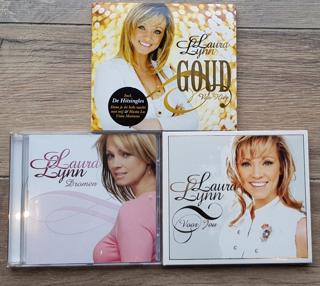 3 cd’s van Laura Lynn, CD & DVD, Enlèvement ou Envoi, Comme neuf, Schlager