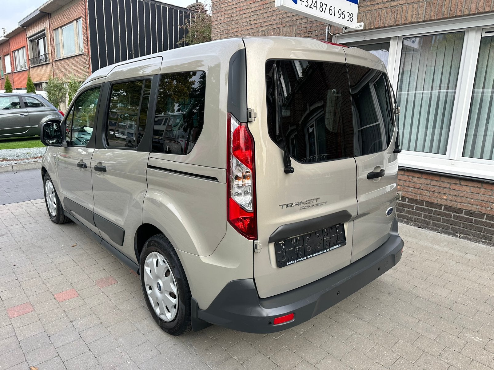 Ford Transit Connect 1.6tdci! Topstaat* Airco* Garantie!, Auto's, Voorwielaandrijving, Stof, Zwart, 4 cilinders