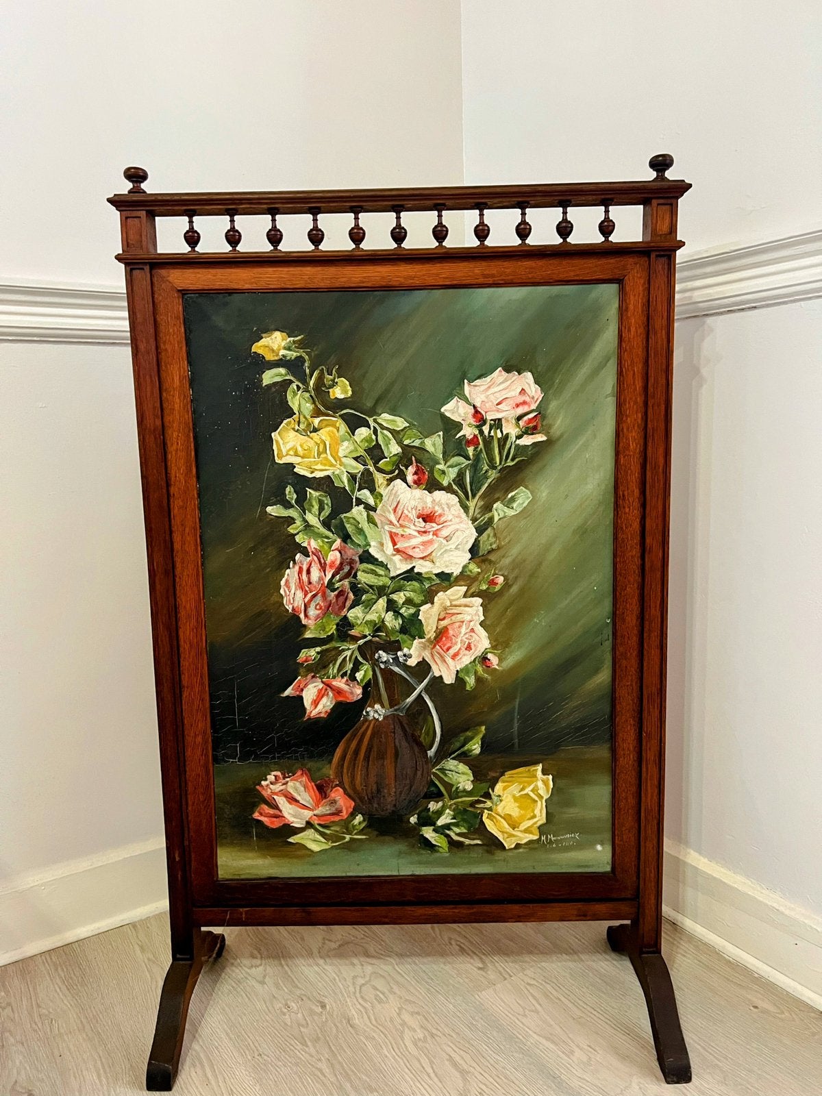 Tableau peinture signé du 1900, Antiquités & Art, Enlèvement