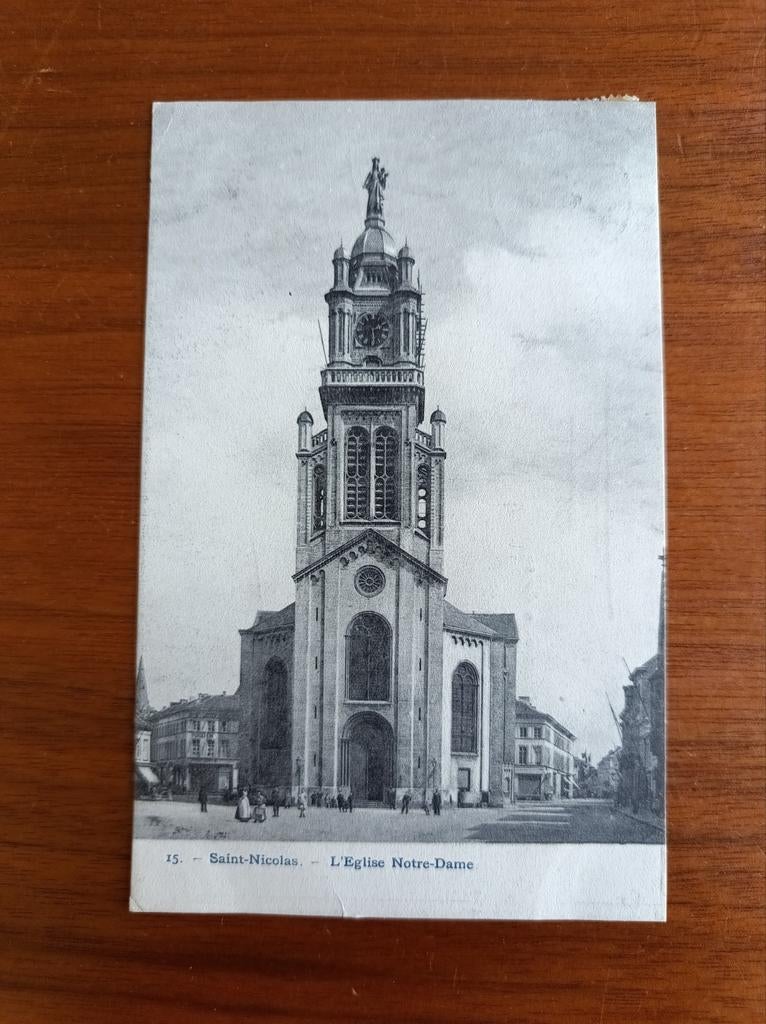 Sint-Niklaas kerk, Verzamelen, Postkaarten | België, Ophalen of Verzenden