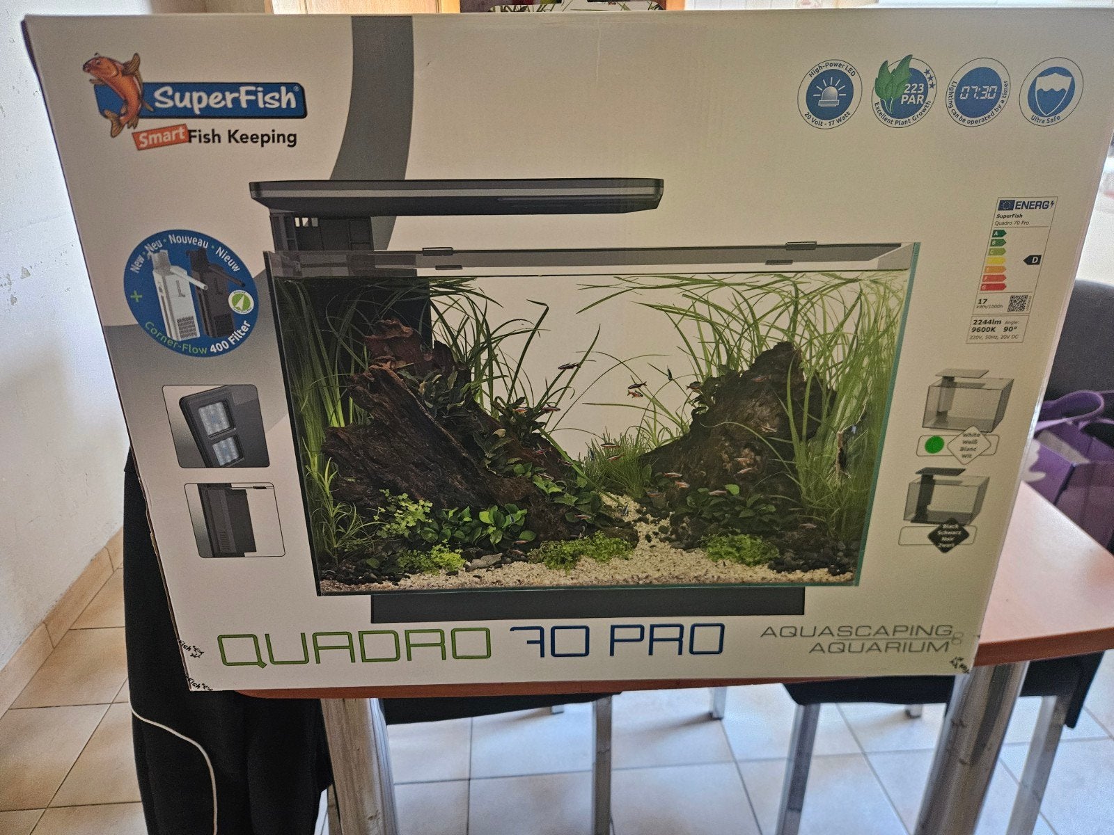 Superfish aquarium, Enlèvement, Utilisé, Superfish