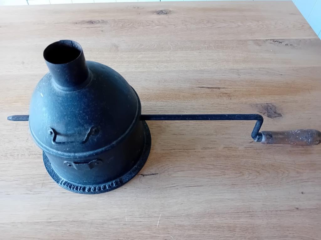 Torréfacteur de café ancien, Enlèvement