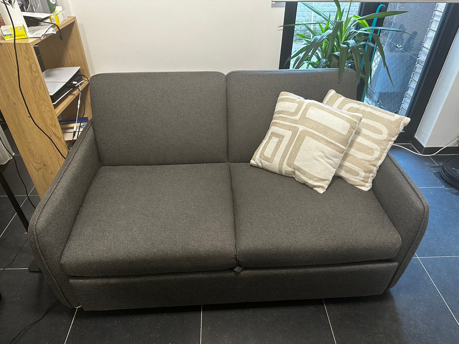 2-seater sofa bed, Enlèvement, Comme neuf