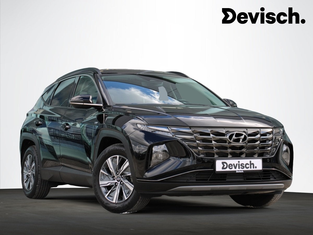 Hyundai Tucson 48V 1.6T MHEV Feel Automaat *CAM*NAVI*GARANTI, Entreprise, Carnet d'entretien, Noir, 5 portes