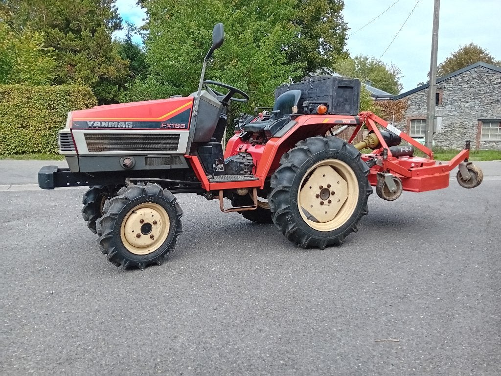 Tracteur YANMAR FX 165 et faucheuse Boxer FA 120 CM, Articles professionnels, Autres marques, Jusqu'à 2500, Jusqu'à 80 ch, Enlèvement