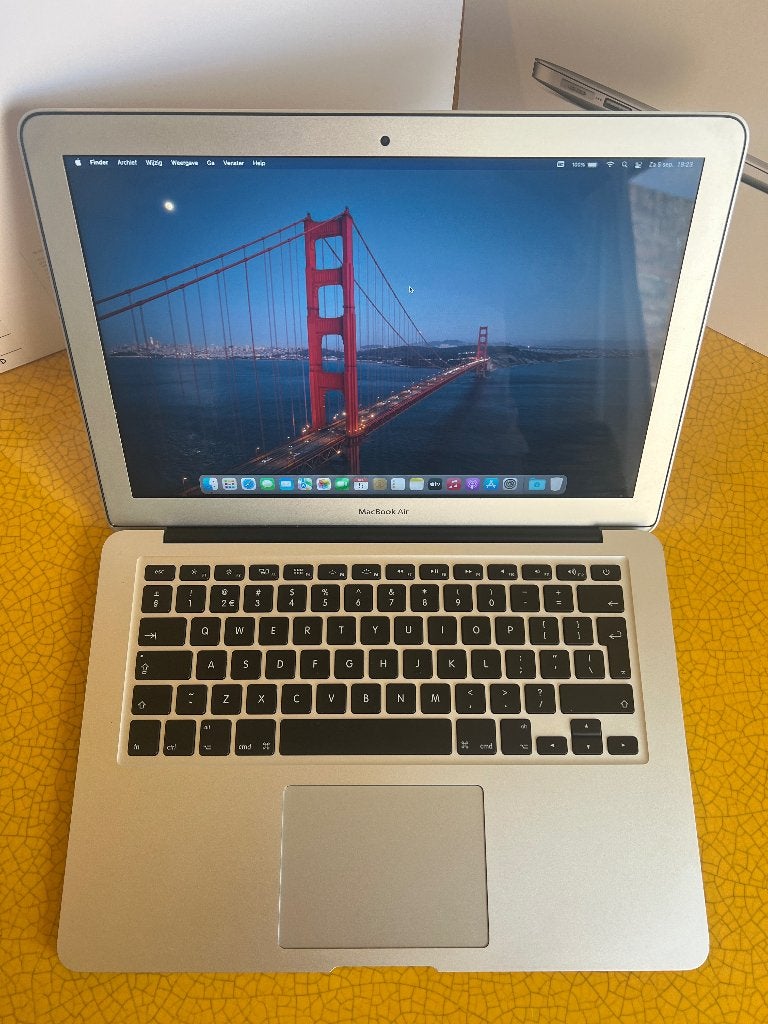 MacBook Air 2017 1,8 GHz 8 Go de RAM 128 Go SSD, MacBook Air, 128 GB ou moins, Enlèvement ou Envoi, Qwerty