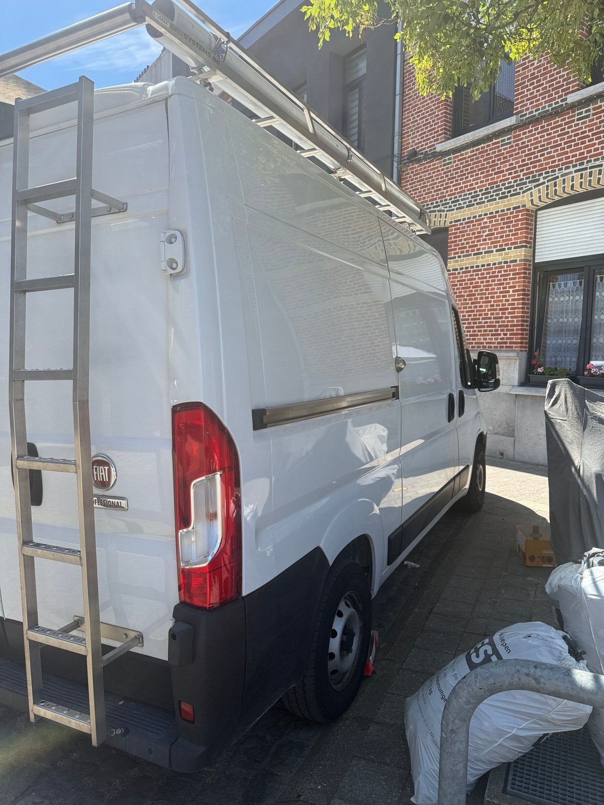 Fiat Ducato, Auto's, Voorwielaandrijving, Stof, Wit, Bedrijf