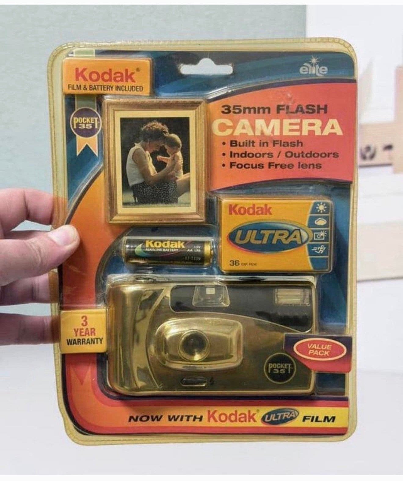 Kodak 35mm Flash Camera – Vintage 2001 – Nieuw & Sealed !, Ophalen of Verzenden, Nieuw, Compact, Kodak