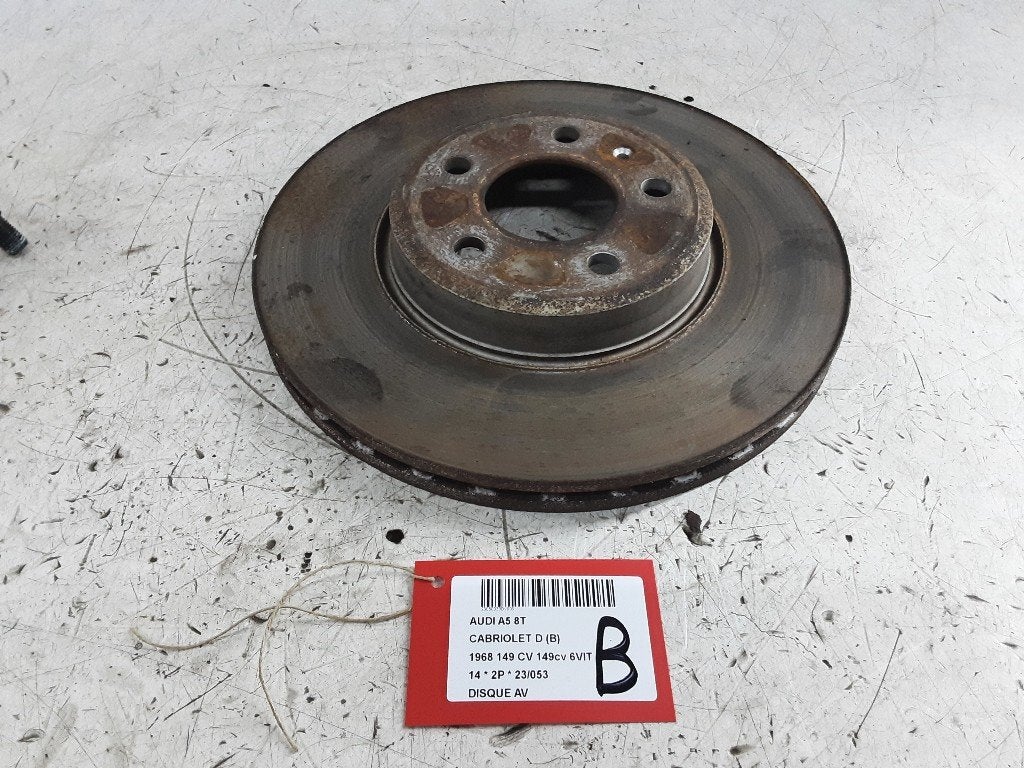 REMSCHIJF VOOR Audi A5 Cabrio (8F7) (01-2009/12-2017), Gebruikt, Mevr. I. Hauben, Audi, Rue de l'Espoir 34 34
4030  GRIVEGNÉE, BE