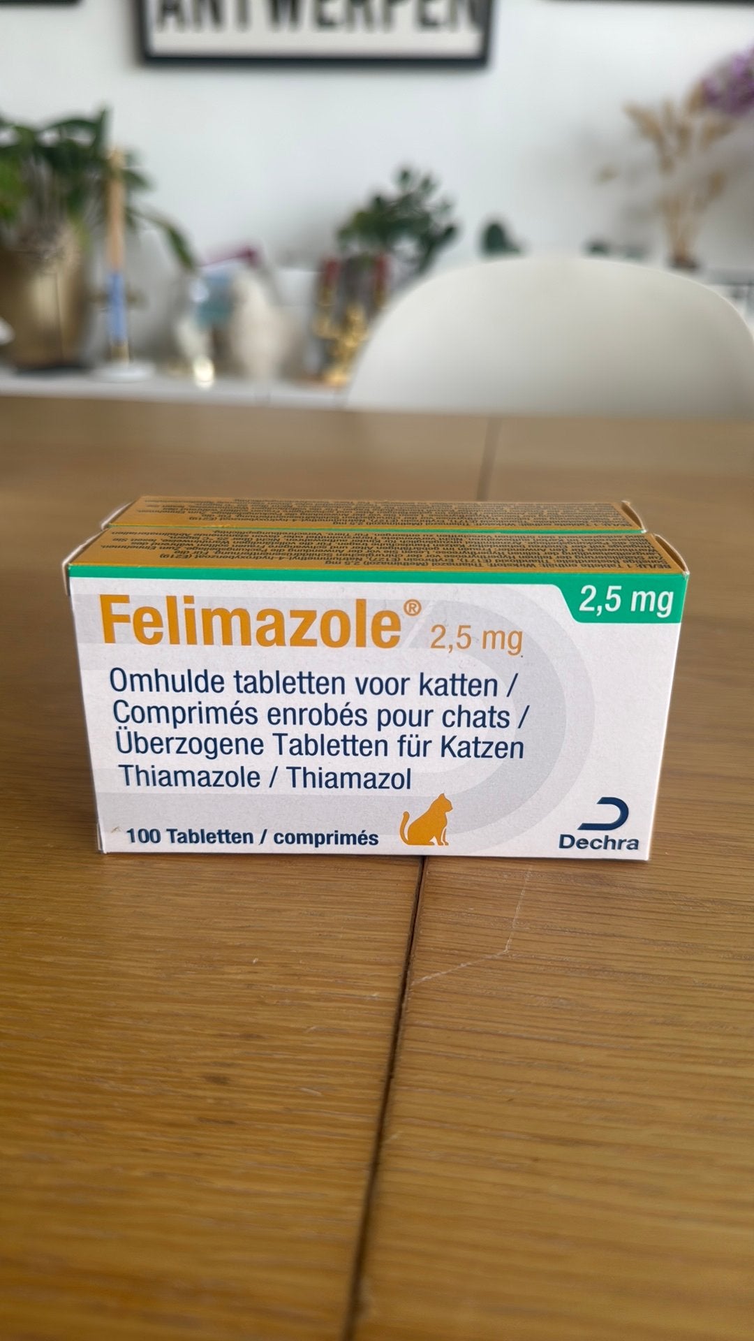 Felazolle kattenmedicatie, Diversen, Ophalen of Verzenden, Zo goed als nieuw