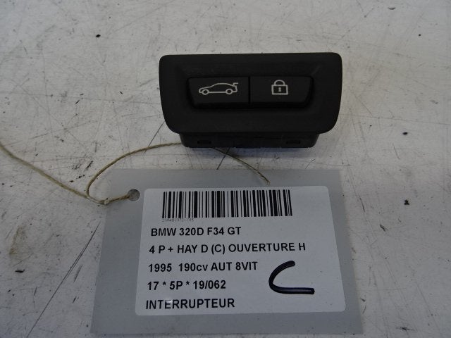 SCHAKELAAR BMW 3 serie Gran Turismo (F34) (9275121-02), Gebruikt, BMW, Petuelring 130
80809  München, DE, Bayerische Motoren Werke AG
