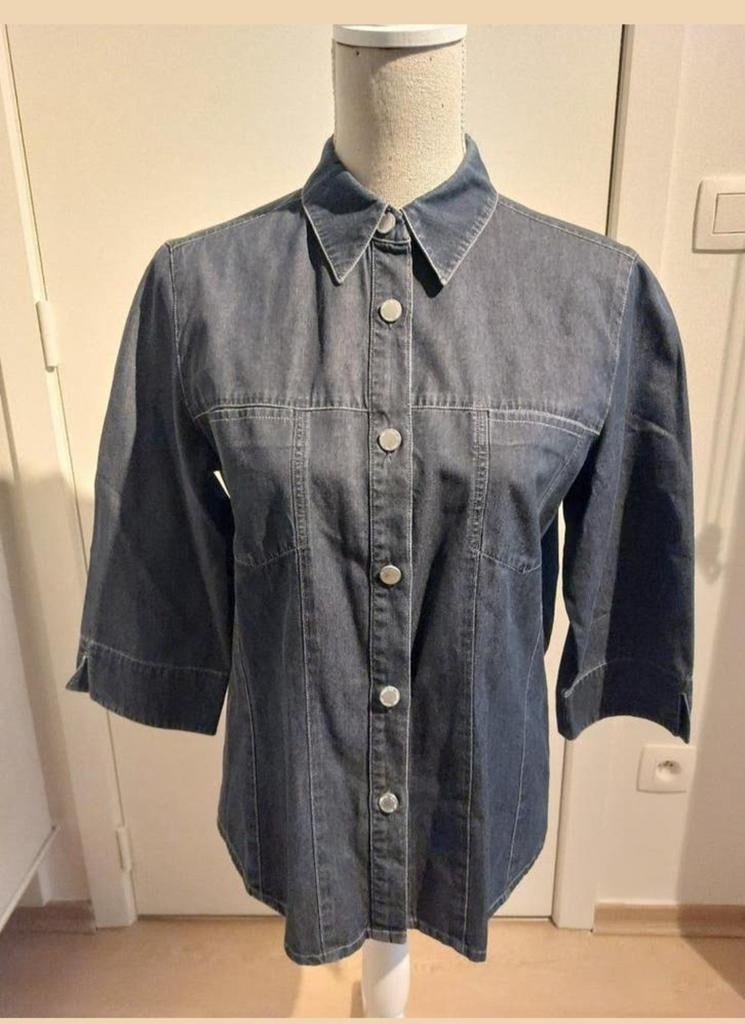 Jeans hemd, Ophalen of Verzenden, Maat 38/40 (M)