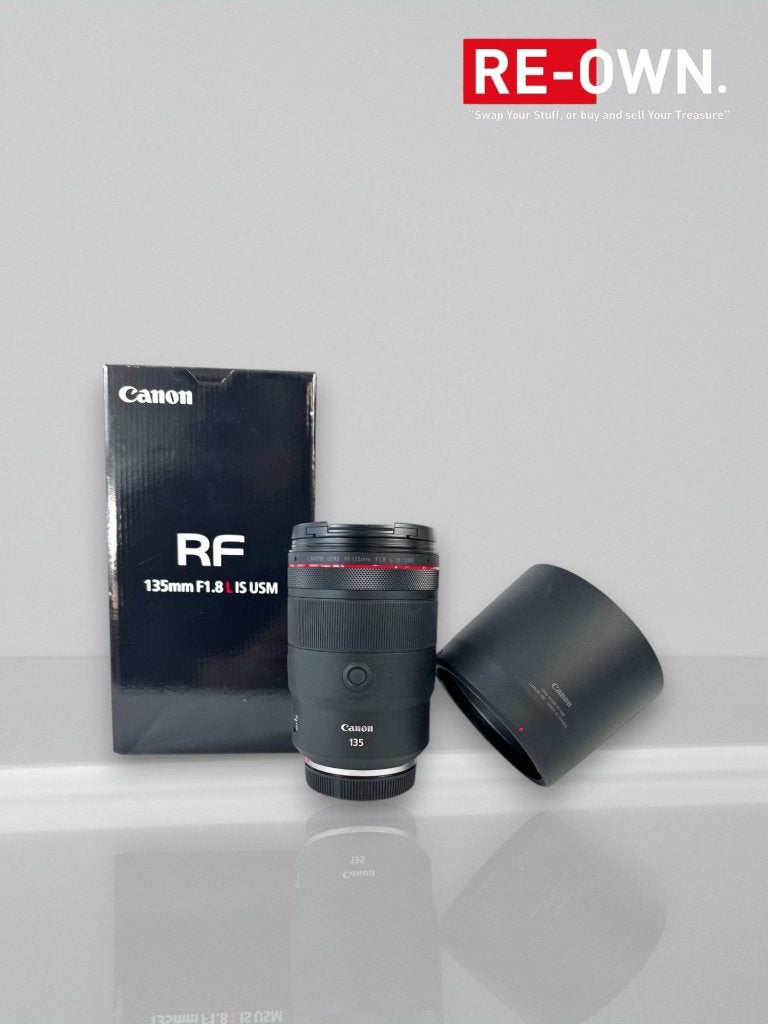 Canon RF 135mm f/1.8 L IS USM | Topstaat | Doos | Garantie, Niet ingevuld, Niet ingevuld, Niet ingevuld